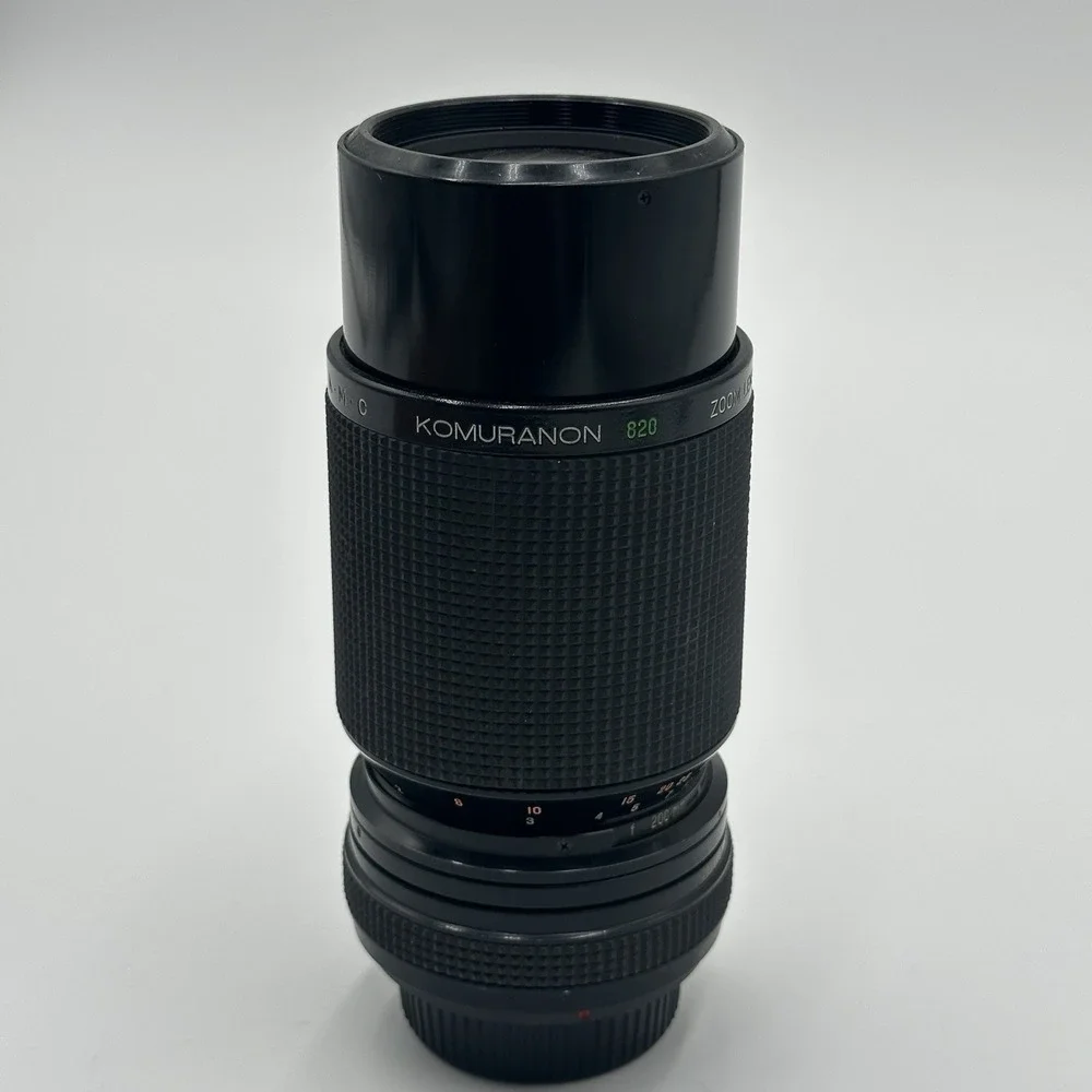 KOMURA KOMURANON 820 ZOOM LENS 1:45  f=80~200 mm